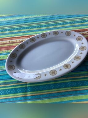 Shenango China Vintage Oval Platter - set of 2 - Restaurant Quality